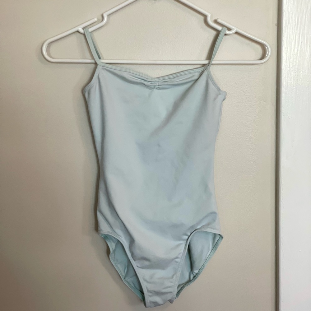 So Danca D-374 pinch front camisole leotard YJR Mint Green